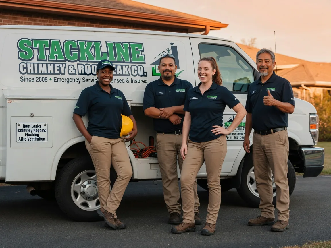 Chimney flashing repair company in North Ferrisburgh, VT